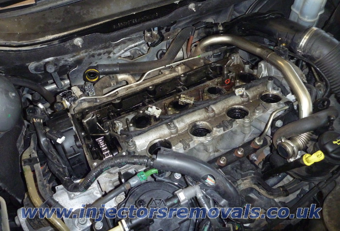 Injector removal from Peugeot / Citroen with 2.0
                HDi 16V engines