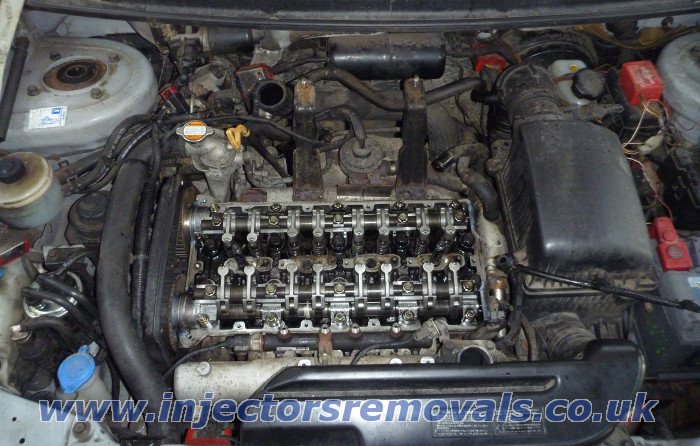 Injector removal from Kia
                Carnival with 2.9 CRD engine