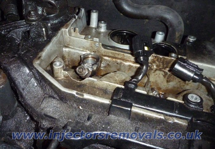 Broken injector removed by us